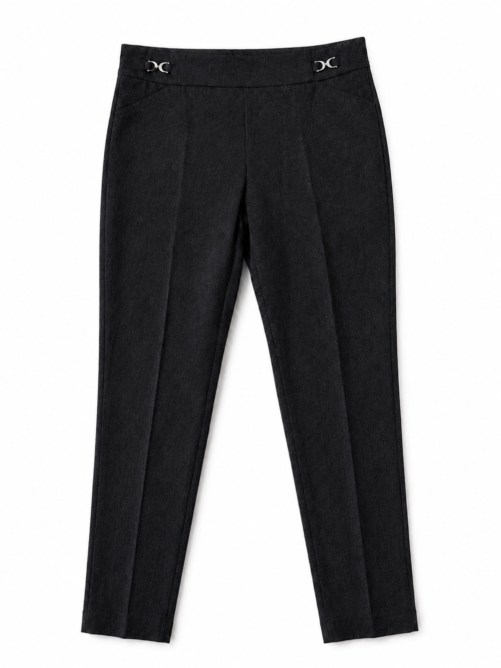 Rafaella Charcoal Ponte Slim Leg Dress Pants Stretch Women’s Size 12